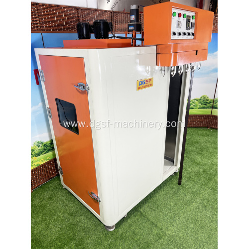 Rotary Type NIR Drying Machine for Leather Belt Edge Coloring YF-172